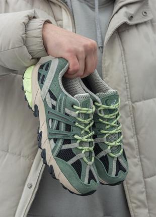 Женские кроссовки asics gel sonoma 10-50 green 37-38-39-40-41