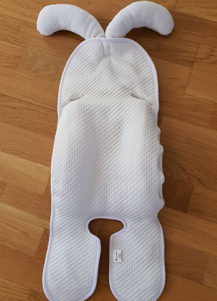 Lorelli easy travel, білий універсальний вкладиш в автокрісло для