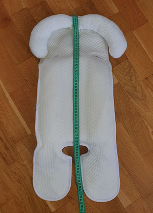 Lorelli easy travel, білий універсальний вкладиш в автокрісло для