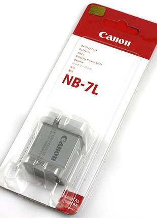Аккумулятор nb-7l для фотоаппаратов canon powershot g10, g11, g12, sx30 is