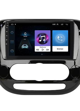 Штатна магнітола lesko для kia soul ii рестайлінг 2016-2019 екран 9" 1/16gb wi-fi gps base кіа соул 5 шт.