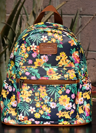 Фирменный рюкзак с цветочным принтом pokemon1 фото