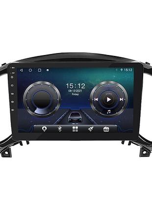 Штатная магнитола lesko для nissan juke 2010-2019 экран 9" 4/64gb/ 4g/ wi fi/ carplay gps android 14шт