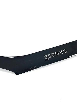 Дефлектор капота (мухобійка) ford fiesta 1999-2002