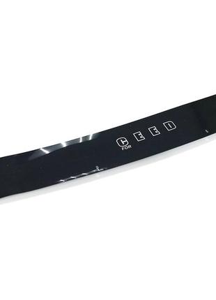 Дефлектор капота (мухобойка) kia ceed 2012- (киа сид)