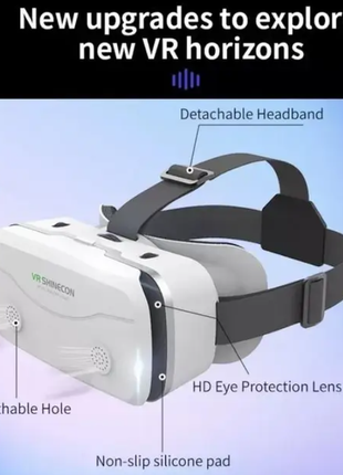 3d окуляри віртуальної реальності shinecon vr sc-g153 фото