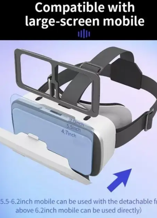 3d окуляри віртуальної реальності shinecon vr sc-g154 фото