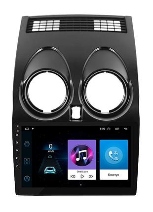 Штатная магнитола lesko для nissan qashqai i 2006-2010 экран 9" 1/16gb/ wi-fi optima андроид нисан шт