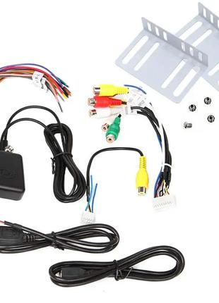 Магнитола lesko 2 din 10" w-10 2+32 wi-fi base gps android мультимедийная4 фото
