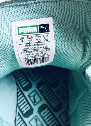 Кожаные замшевые кроссовки puma6 фото