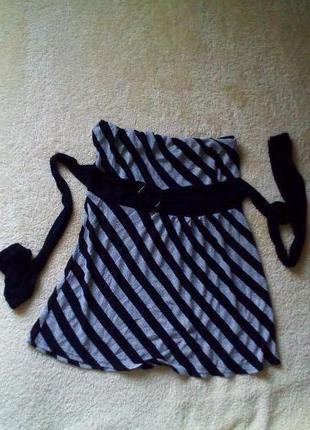 Туніка з відкритими плечима