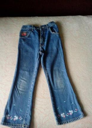 Штани джинсові на дівчинку
