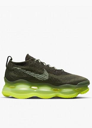 Кросівки nike air max scorpion flyknit mens shoes olive dj4701-3005 фото