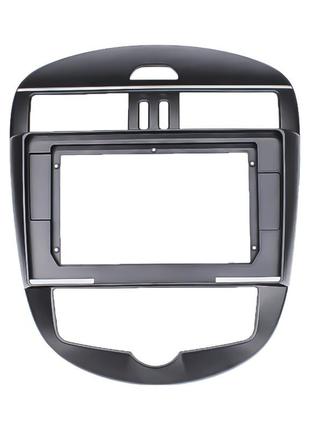 Переходная рамка lesko 10.1" nissan tiida (c12) 2011-2016 auto ac (3003) на авто ниссан