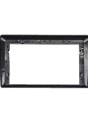 Переходная рамка lesko 9" suzuki splash ritz 2008-2012 opel agila 2008-2014 (6634) black для авто сузуки