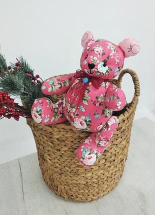 Мишка веснянка. хлопок, винтаж, прованс