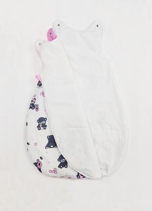 Спальный мешок для новорожденного, подарок на день рождения, выписку, крестины2 фото
