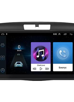 Штатная магнитола lesko для honda cr-v iv 2011-2015 экран 9" 1/16gb wi-fi gps base 6шт