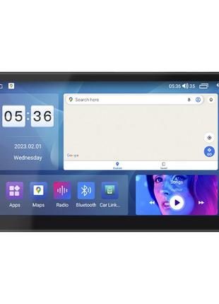 Магнитола 2 din lesko w-10 экран 10" ips 2/32gb carplay 4g wi-fi gps prime 8 ядер 1280х720 рх охлаждение