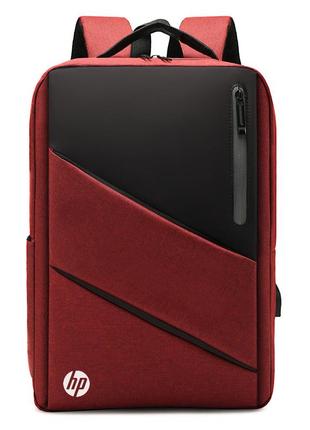 Рюкзак противоударный для ноутбука 15,6" hp красный ( код: ibn030r2 )