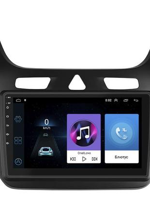 Штатная магнитола lesko для chevrolet cobalt ii 2011-2016 экран 9" 1/16gb wi-fi gps base шевроле кобальт 8шт