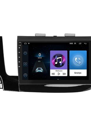 Штатная магнитола lesko для opel mokka i рестайлинг 2016-2019 экран 9" 1/16gb wi-fi gps base мокка 4шт