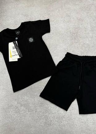 Детский летний костюм: шорты и футболка для мальчика