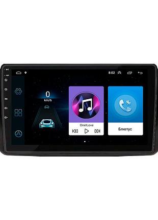 Штатная магнитола lesko для geely emgrand x7 i рестайлинг 2016-2019 экран 9" 1/16gb wi-fi gps base шт