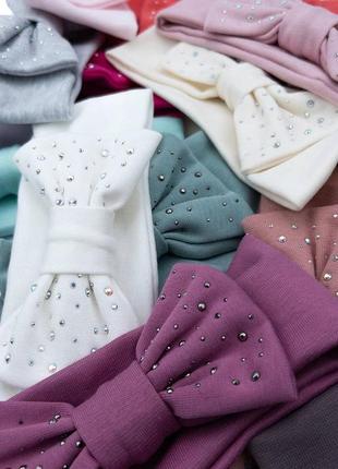 Повʼязки зі стразами для дівчаток 2-4 роки