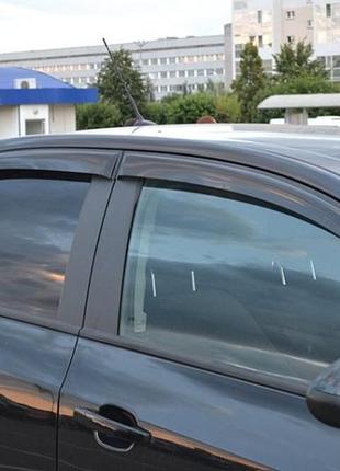 Дефлекторы окон (ветровики) chevrolet aveo sd 2011 (шевроле авео) c31711