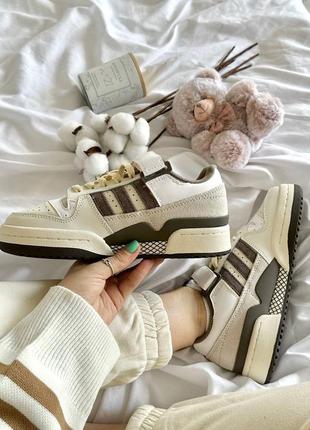 adidas forum low strap cinder