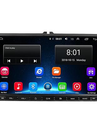 Штатна автомагнітола 9" для lesko volkswagen universal 9021a 2+32 4g premium gps android 7 шт.