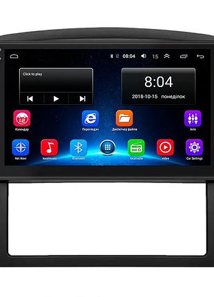 Штатная магнитола lesko для kia sorento i рестайлинг 2006-2011 9" 2/32gb wi-fi base gps android киа соренто