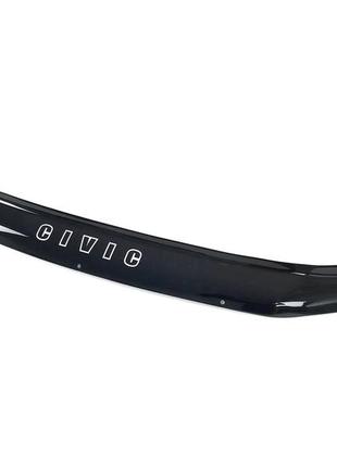 Дефлектор капота (мухобойка) honda civic 2012- /седан (хонда цивик)