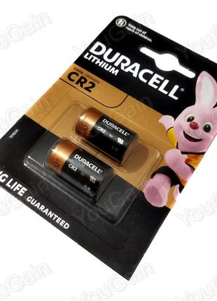 Батарейка литиевая duracell ultra lithium cr2 (3v). 2 шт2 фото