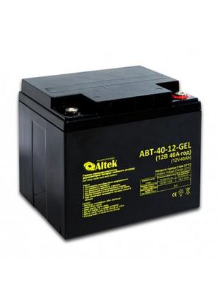 Аккумулятор для бесперебойника (ибп) altek abt-40-12-gel