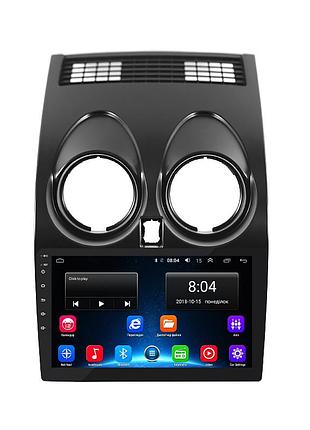 Штатная магнитола lesko для nissan qashqai i рестайлинг 2010-2013 экран 9" 2/32gb/ wi-fi optima gps android шт