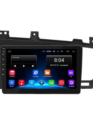 Штатная магнитола lesko для kia k5 i 2010-2013 экран 9" 2/32gb/ wi-fi base gps android киа