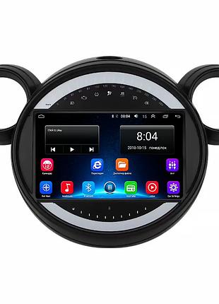Штатна магнітола lesko для mini countryman i 2010-2016 екран 9" 2/32gb wi-fi gps base