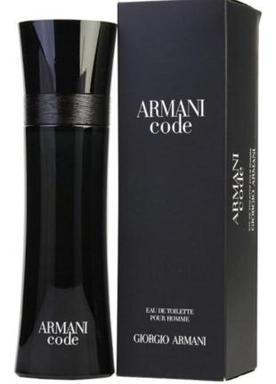 Оригинальный giorgio armani code 50 ml (армани код ) туалетная вода