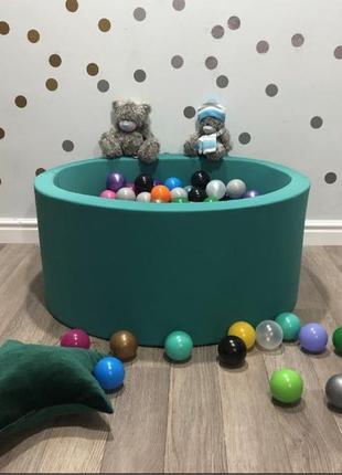 Сухий басейн - ідеальна іграшка (150 шарів в комплекті)2 фото