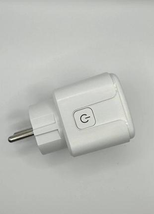 Розумна розетка wi-smart plug квадратна комплект wi-fi розетка таймер із голосовим керуванням2 фото