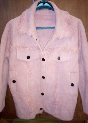 Жакет на худи девушку