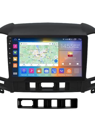 Штатная магнитола 9" lesko для hyundai santa fe ii рестайлинг 2009-2012 4/64gb carplay 4g wi-fi gps prime 3шт