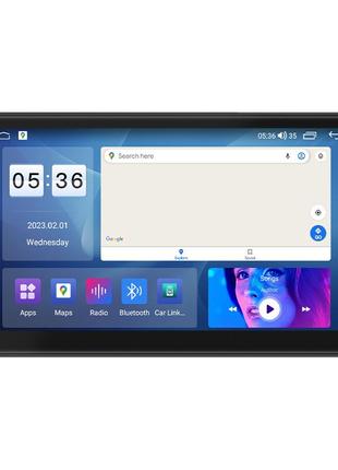 Штатна магнітола 9" lesko для citroen berlingo ii 2008-2012 2/32 gb carplay 4g wi-fi gps prime ситроен 8 шт.