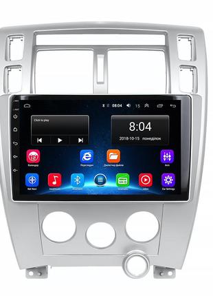Штатная магнитола lesko для hyundai tucson i 2004-2010 экран 10" 2/32gb/ wi-fi base gps android