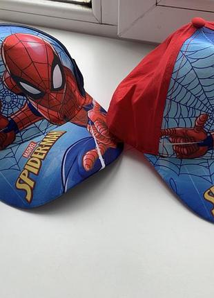 Новая кепка человек паук, кепка человек-головок паук, spider man размер 56.