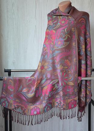 Шарф-палантин двустороний