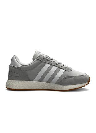 Женские кроссовки adidas originals gray white светло серые замшевые спортивные кроссовки адидас весна лето6 фото