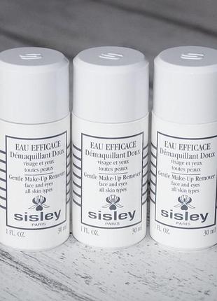 Sisley eau efficace gentle make up remover мягкое средство для снятия макияжа